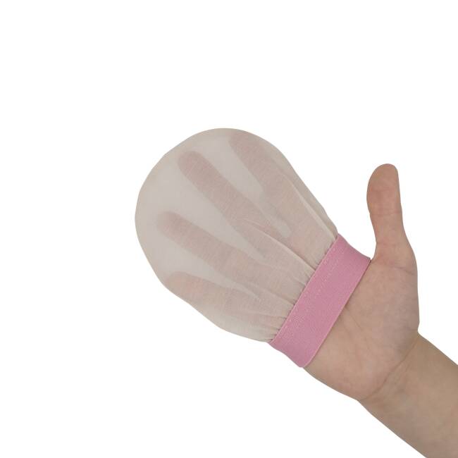 FEEL FINE TURKISH 100% RAW COCOON SILK EXFOLIATING FACE AND BODY GLOVES - 1