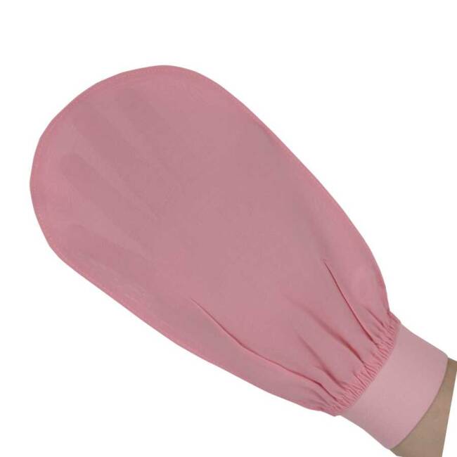 FEEL FINE TURKISH EXFOLIATING GLOVES CANDY PINK - 9