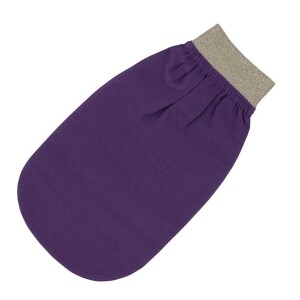 FEEL FINE TURKISH EXFOLIATING GLOVES PURPLE - 6