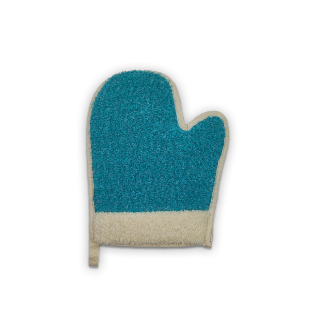 POLY - COTTON BATH GLOVE WITH THUMB PCL-6047 - 4