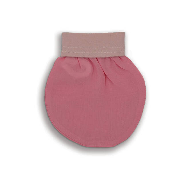 TURKISH EXFOLIATING FACE MITT CANDY PINK - 9