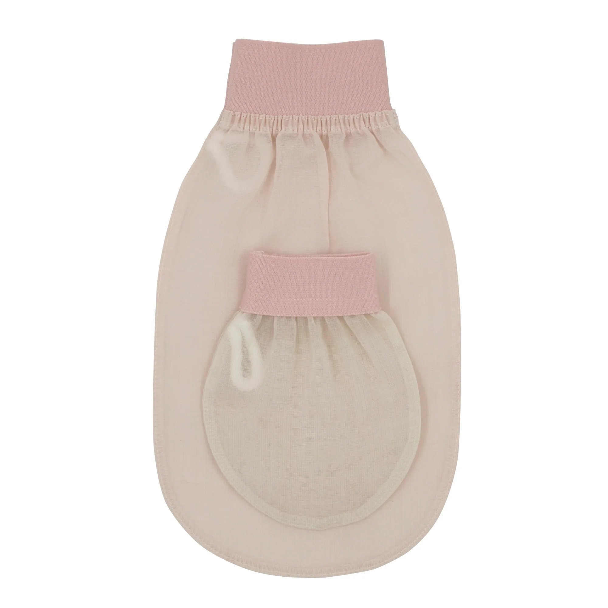 Silk Exfoliating Mitt – 100% Raw Turkish Cocoon for Body & Sensitive Skin | Feel Fine - Image 2