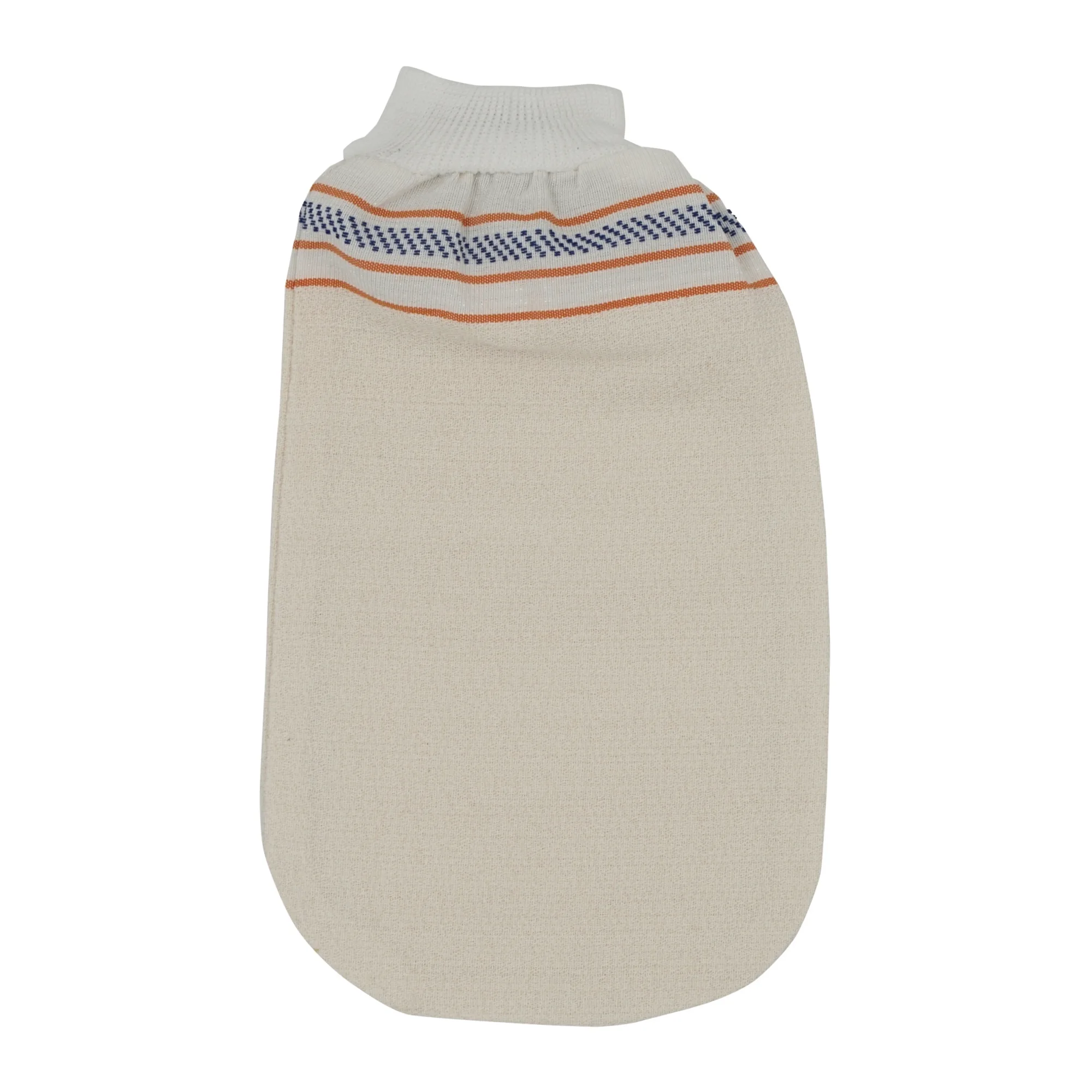 DK-008L2 ana Exfoliating Bath Glove – Thick Weave, Viscose & Polyester Blend | Feel Fine - Image 1