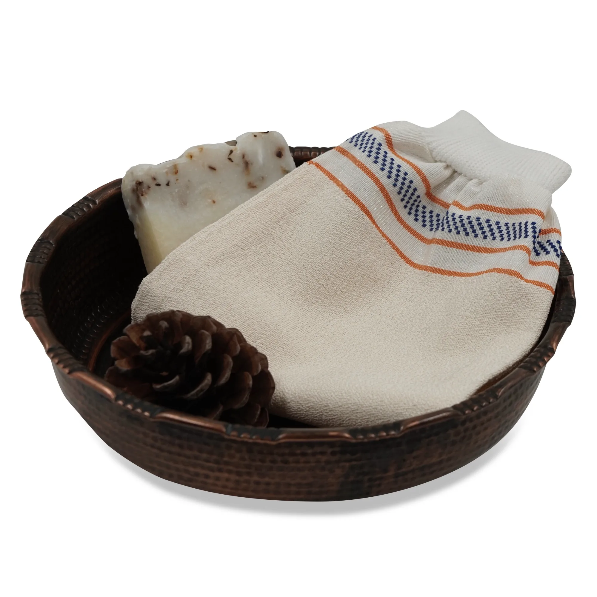 Exfoliating Bath Glove – Thick Weave, Viscose & Polyester Blend | Feel Fine - Image 6