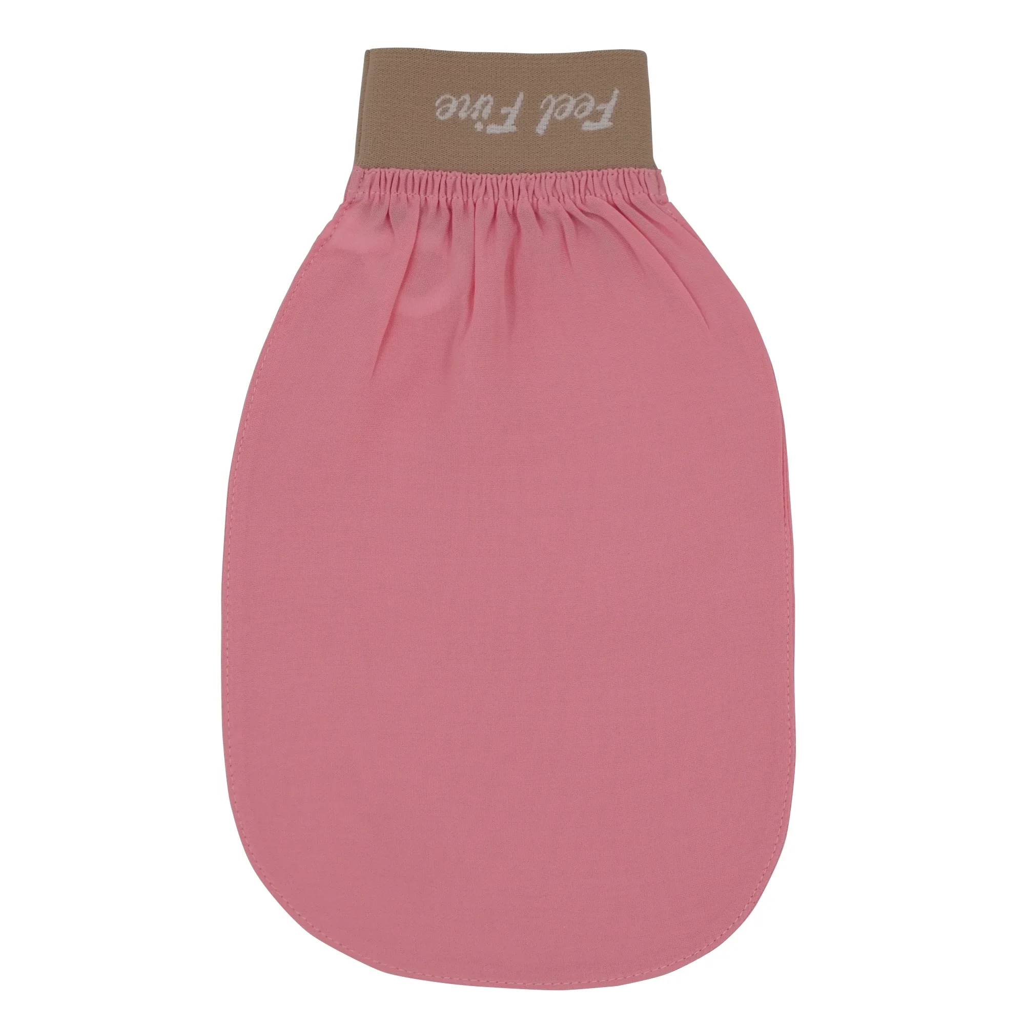 Turkish Exfoliating Gloves – Natural Plant Silk Kese (Candy Pink) | Feel Fine - Image 4