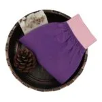 Turkish Exfoliating Gloves Purple | Feel Fine - Image 4