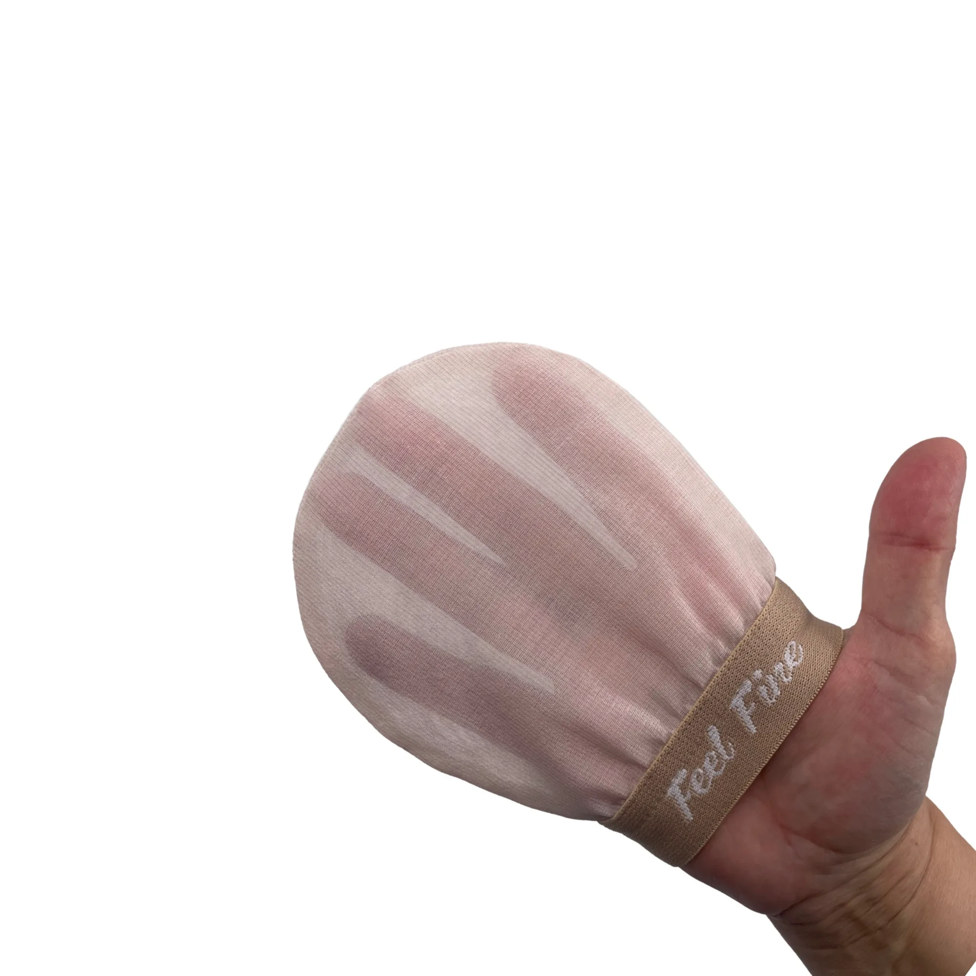 Silk Exfoliating Face Glove – 100% Raw Turkish Cocoon (For Face Only) | Feel Fine - Image 3