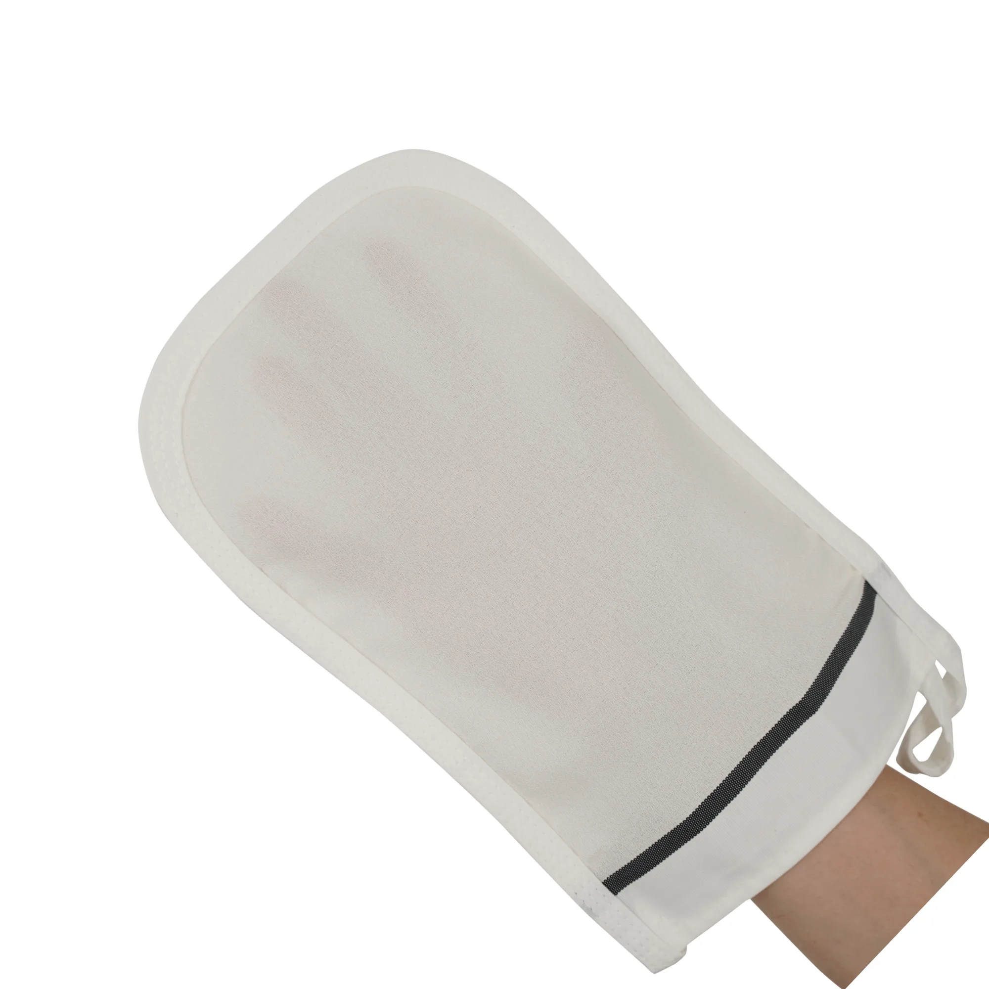 Exfoliating Bath Glove – 100% Viscose, Cross-Stitch Triple-Layer Weave | Feel Fine - Image 2