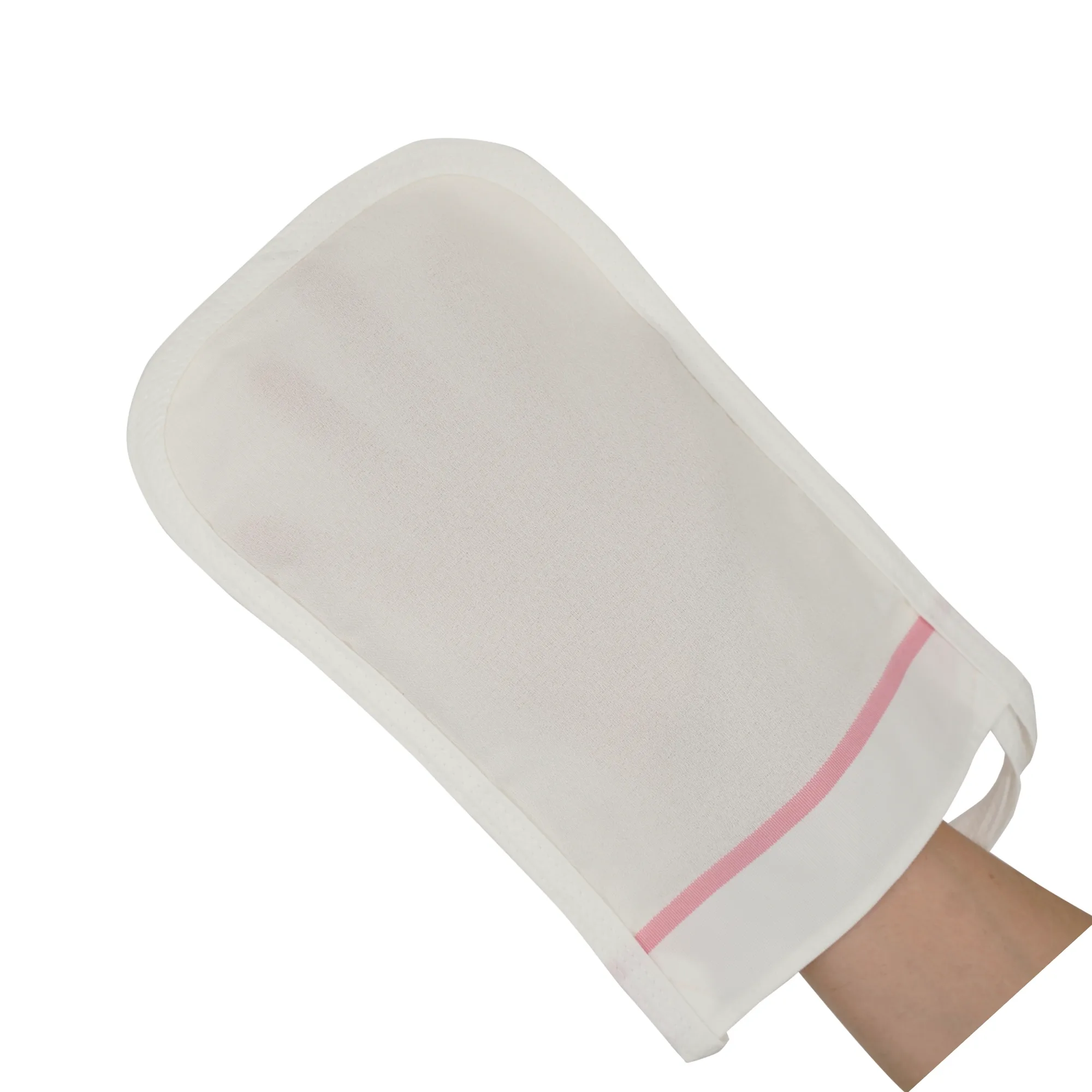 Exfoliating Bath Glove – 100% Viscose, Cross-Stitch Triple-Layer Weave | Feel Fine - Image 3