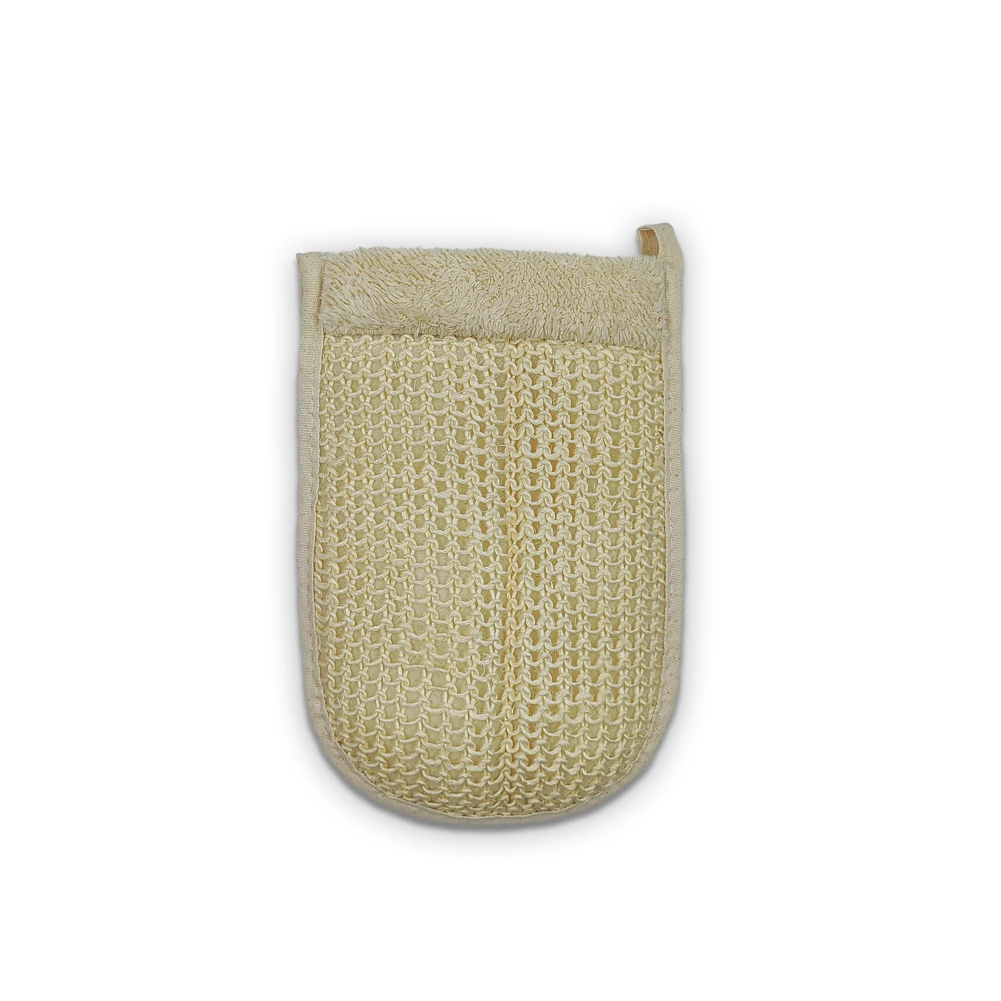 Sisal & Towel Bath Glove SL-0038 - Image 1